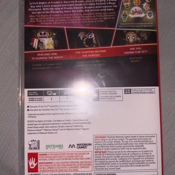 Five Nights at Freddy's: Security Breach - Nintendo Switch - Picture 2 of 7